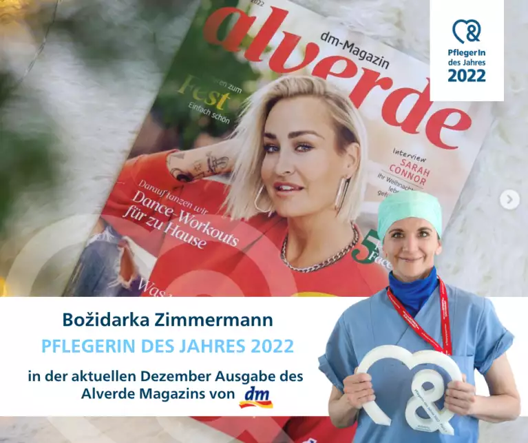 Alverde-Magazin Pflegerin des Jahres 2022